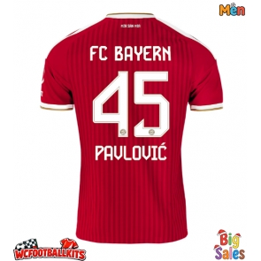 Bayern Munich Aleksandar Pavlovic #45 Replica Home Stadium Shirt 2026-27 Short Sleeve